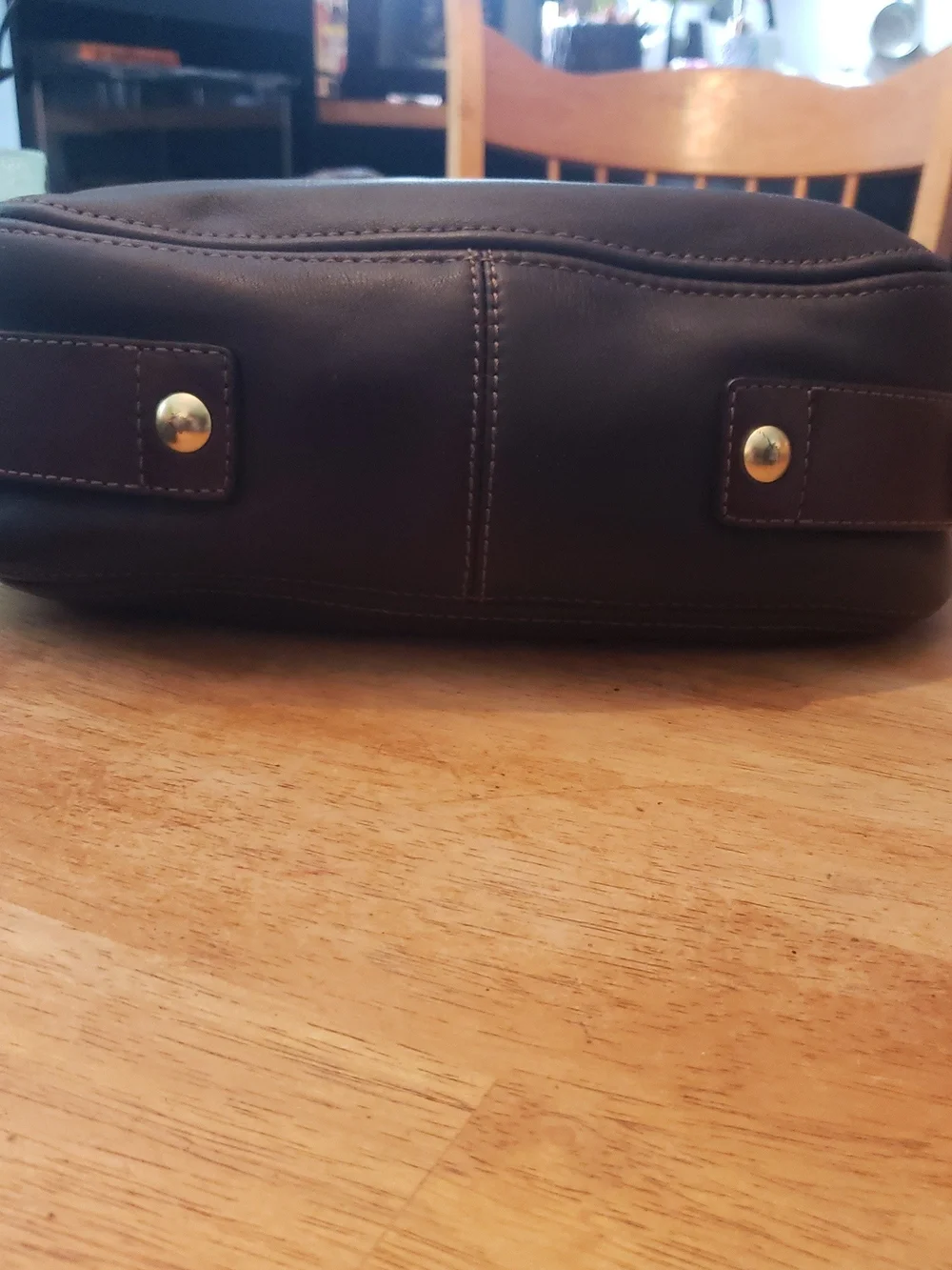 Coach Zoe Medium Leather Hobo Bag (Style #12671 / #14711) - Picture 4 of 4